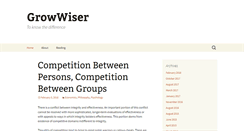 Desktop Screenshot of growwiser.com