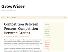 Tablet Screenshot of growwiser.com